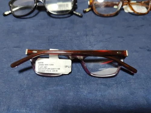 Lot of 5 Jones New York Petite Demo Eyeglasses Oval, Soft Square, J219, J763 3