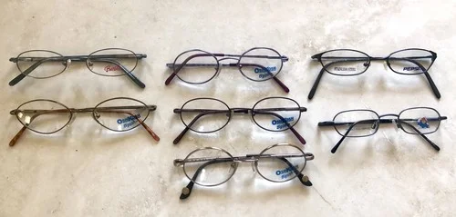 LOT OF 7 New Various Brand Name Optical Eyeglass Frames For Children