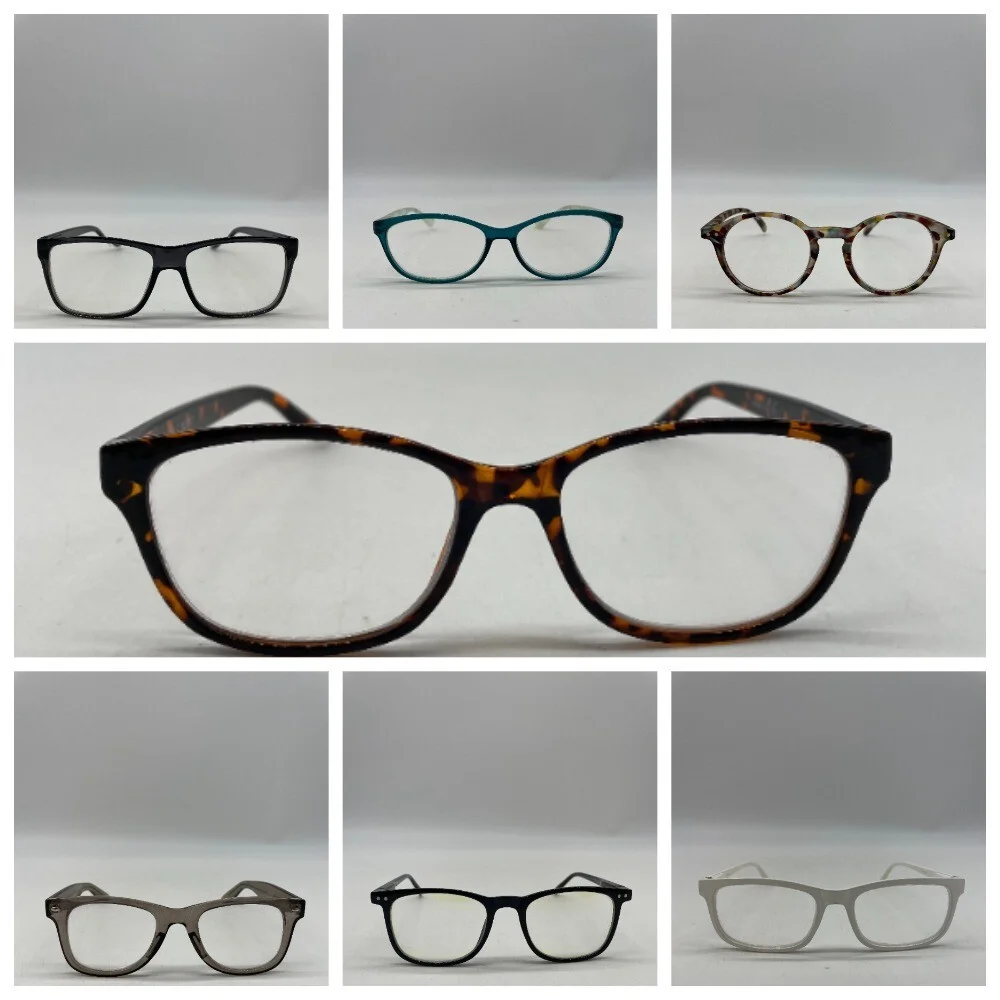 Lot of 7 pcs. – Eyeglass Frames Assorted Colors: Nine West, Foster Grant & other