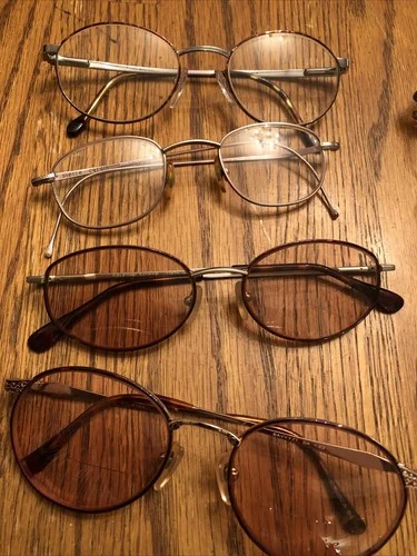 Lot of 7 pre-owned Designer Eyeglass Frames: Chanel,Gucci, Prada, more 2