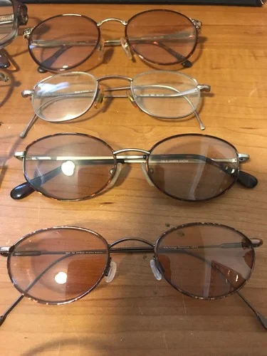 Lot of 7 pre-owned Designer Eyeglass Frames: Chanel,Gucci, Prada, more 3