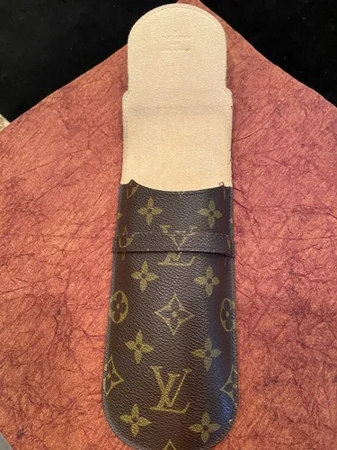 Louis Vuitton Etui Lunette Mule Brown/Monogrammed Eyeglass Case 2