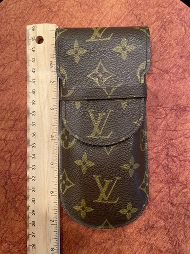 Louis Vuitton Etui Lunette Mule Brown/Monogrammed Eyeglass Case 4