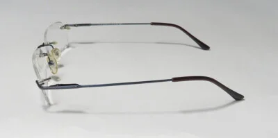 LOZZA VL1396 K14 RECTANGULAR SHAPE RIMLESS FRAME ITALIAN BRAND NAME EYEGLASSES 4