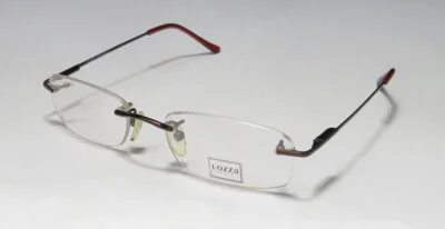 LOZZA VL1396 R95 RIMLESS FRAME ITALIAN BRAND NAME LIGHTWEIGHT CASUAL EYEGLASSES