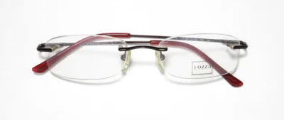 LOZZA VL1396 R95 RIMLESS FRAME ITALIAN BRAND NAME LIGHTWEIGHT CASUAL EYEGLASSES 2