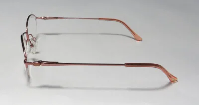 LOZZA VL1409 A85 HALF RIM SPRING HINGES OVAL SHAPE ITALIAN BRAND NAME EYEGLASSES 4