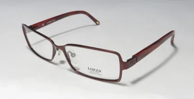 LOZZA VL2021 SBY FULL RIM STAINLESS STEEL FRAME ITALIAN BRAND NAME EYEGLASSES