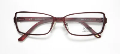LOZZA VL2021 SBY FULL RIM STAINLESS STEEL FRAME ITALIAN BRAND NAME EYEGLASSES 2