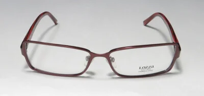 LOZZA VL2021 SBY FULL RIM STAINLESS STEEL FRAME ITALIAN BRAND NAME EYEGLASSES 3