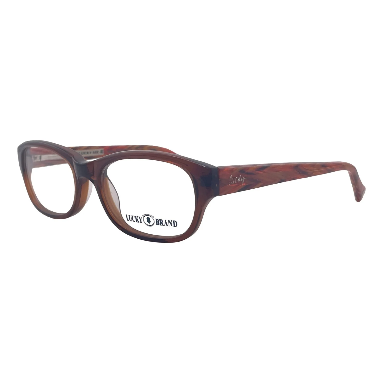 Lucky Brand Brown Kids Eyeglasses Frames 46mm 16mm 125mm - Busy Bee 2