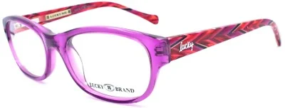 LUCKY BRAND Busy Bee Kids Girls Eyeglasses Frames 49-16-130 Brown