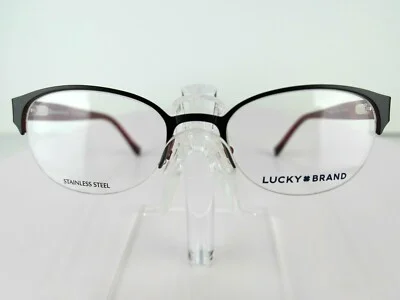 Lucky Brand Costal (Blk) Black 48-18-135 PETITE Eyeglass Frames