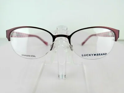 Lucky Brand Costal (BUR) Burgundy 48-18-135 PETITE Eyeglass Frames