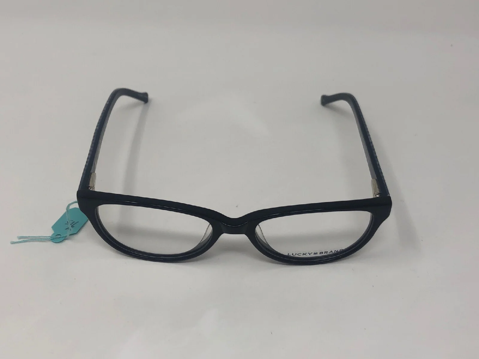 LUCKY BRAND D701 Eyeglasses Frame Petite Womens 49-16-130 Black/Light Blue GQ70 3