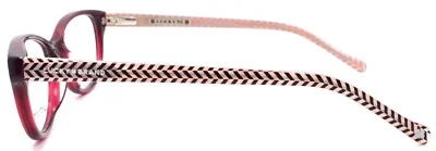 LUCKY BRAND D701 Kids Girls Eyeglasses Frames 46-15-125 Burgundy 3
