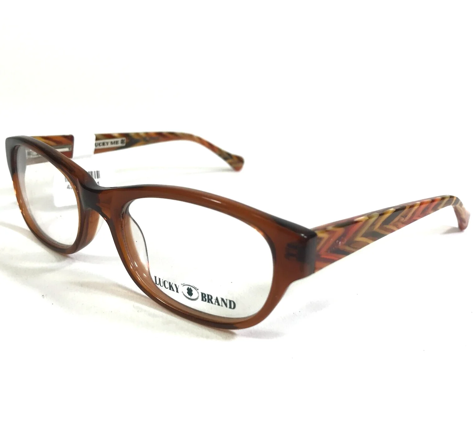 Lucky Brand Eyeglasses Frames Kids Busy Bee Brown Square Full Rim 46-16-1215