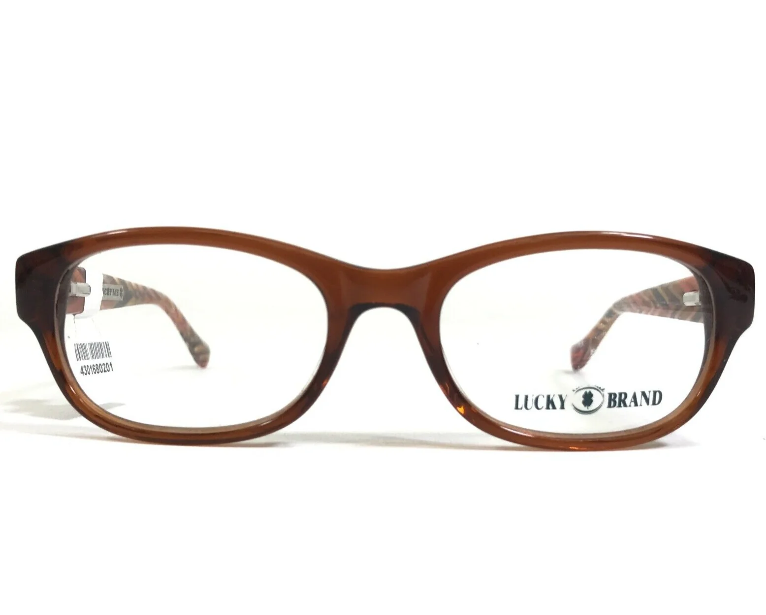 Lucky Brand Eyeglasses Frames Kids Busy Bee Brown Square Full Rim 46-16-1215 2