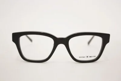 LUCKY BRAND Venturer UF Universal Fit eyeglasses Frame Shiny Black UNISEX 50mm 2