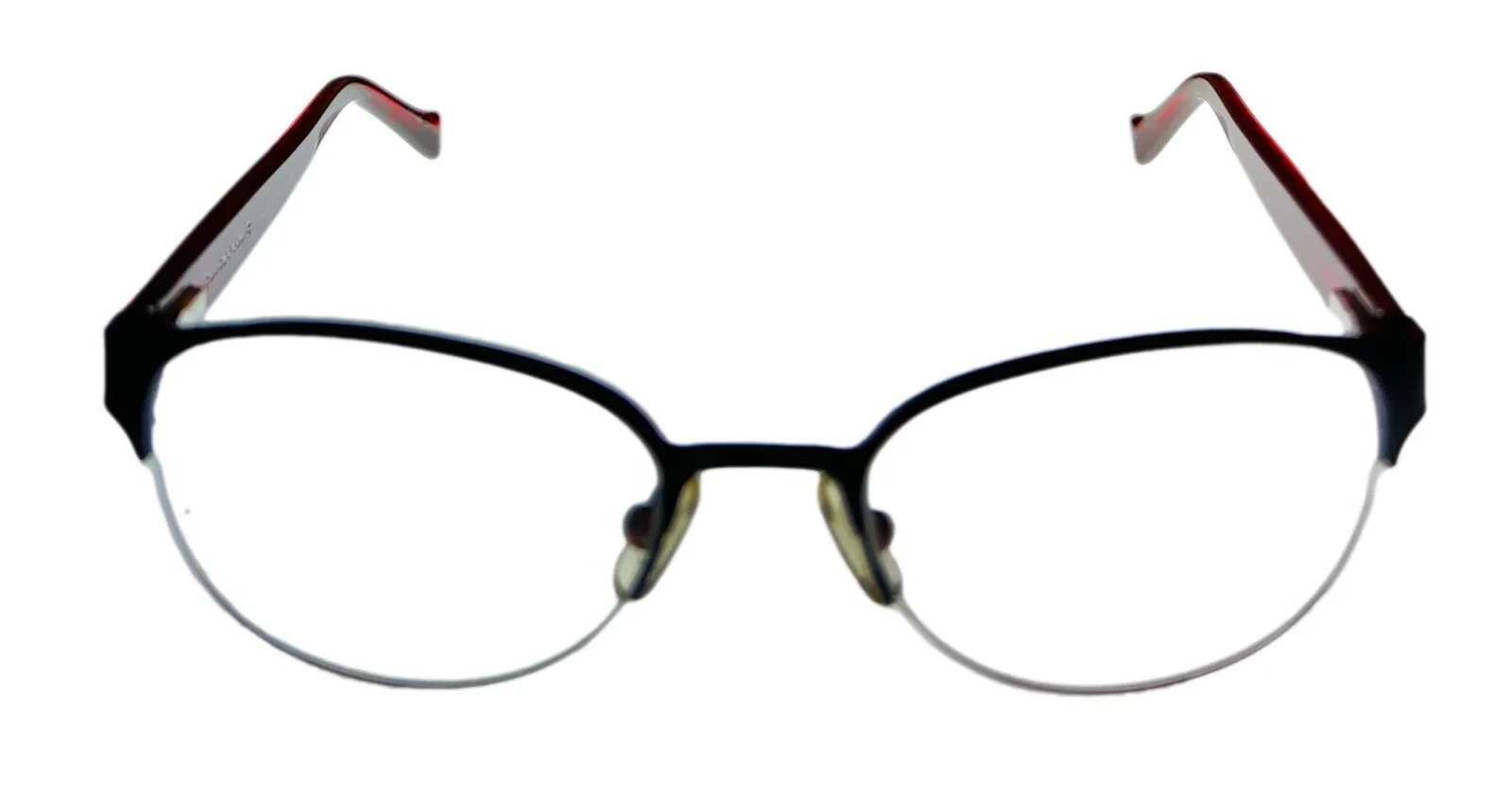 Lucky Unisex Ophthalmic Soft Rectangle Metal Frame. Coastal Black 49mm 2