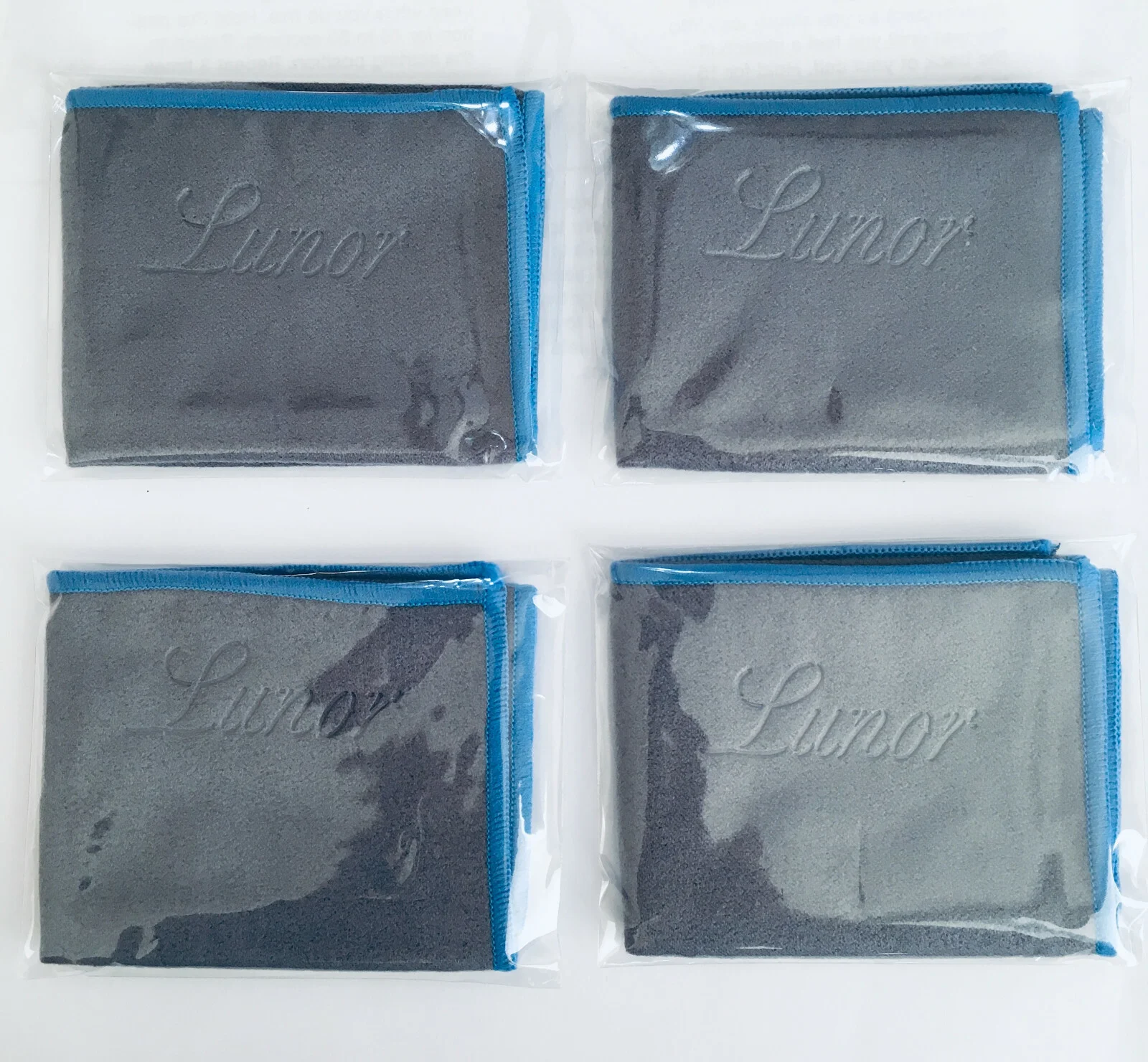 Lunor Eyeglass Cleaning Cloths Microfiber Polishing Wipes For Sunglasses 2