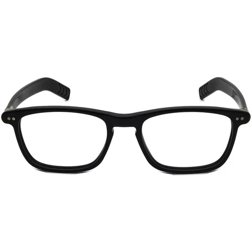 Lunor Eyeglasses Mod. 250 matt col. 01 Black Rectangular Frame Germany 52-20 150 2