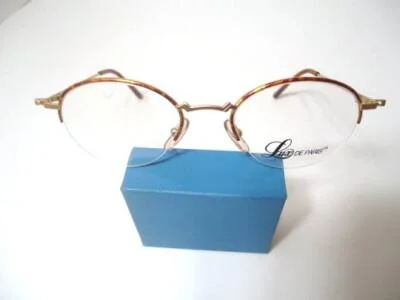 Lux De Paris Eyeglass Frames Julie Tortoise France 48 20 130 Lot 98 Vintage NOS 2