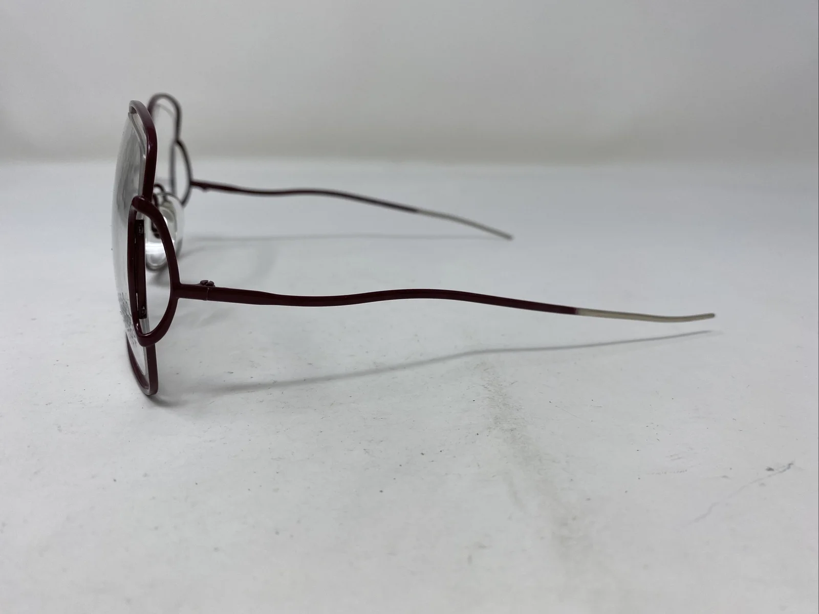 LUXOTICA Eyeglasses Frames GALAXY 55-18-135 Maroon Full Rim 2770 3
