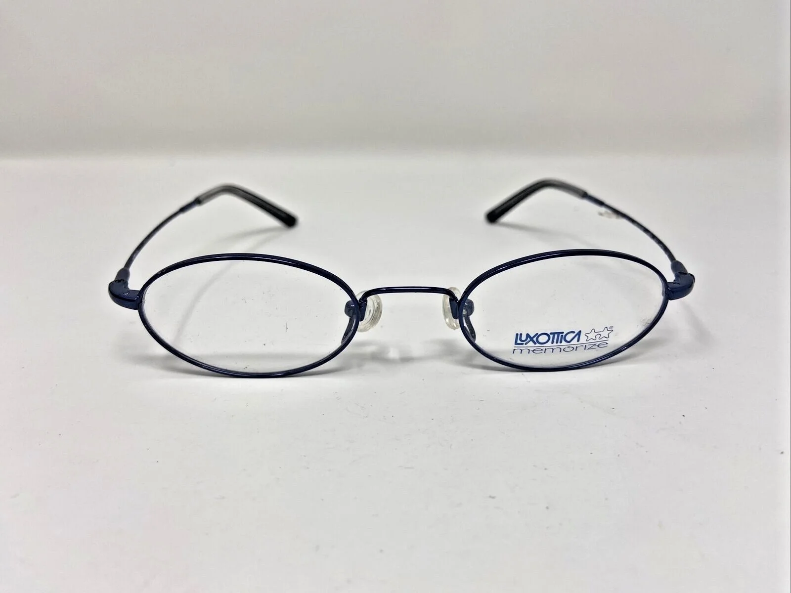 LUXOTICA Eyeglasses Frames LU6512 3015 41-20-125 Blue Full Rim XB68 1