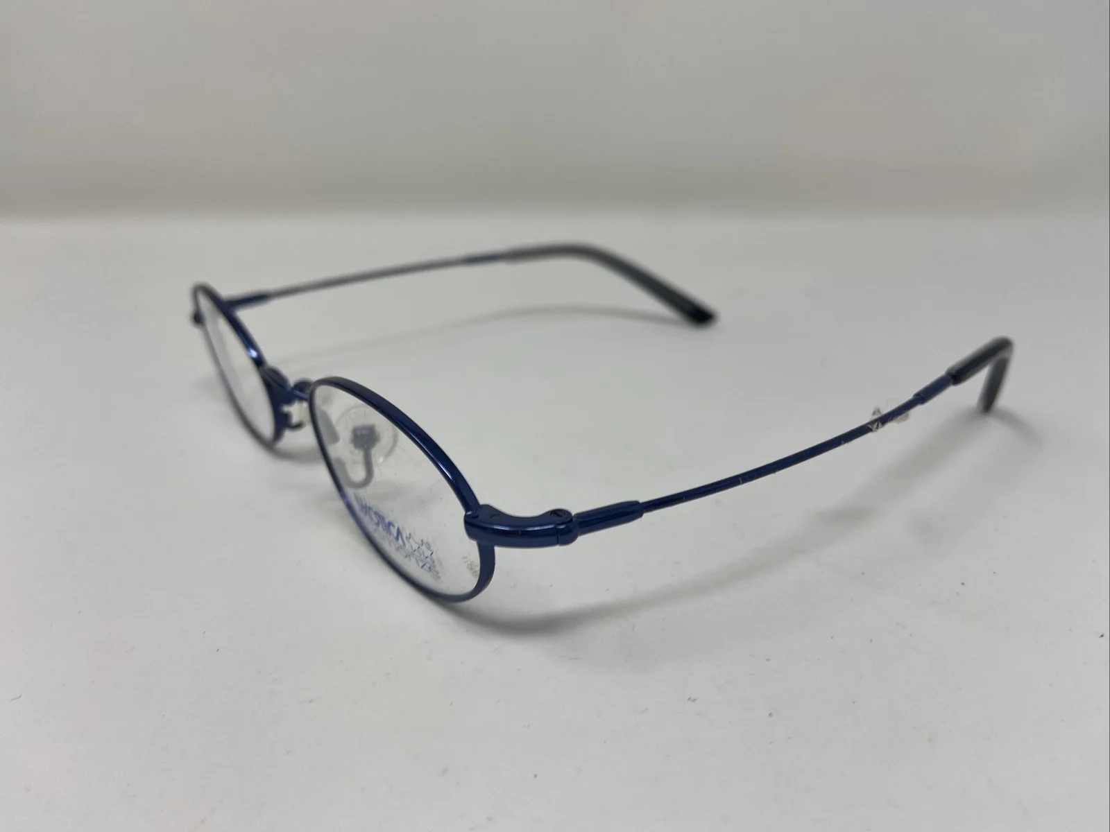 LUXOTICA Eyeglasses Frames LU6512 3015 41-20-125 Blue Full Rim XB68 2