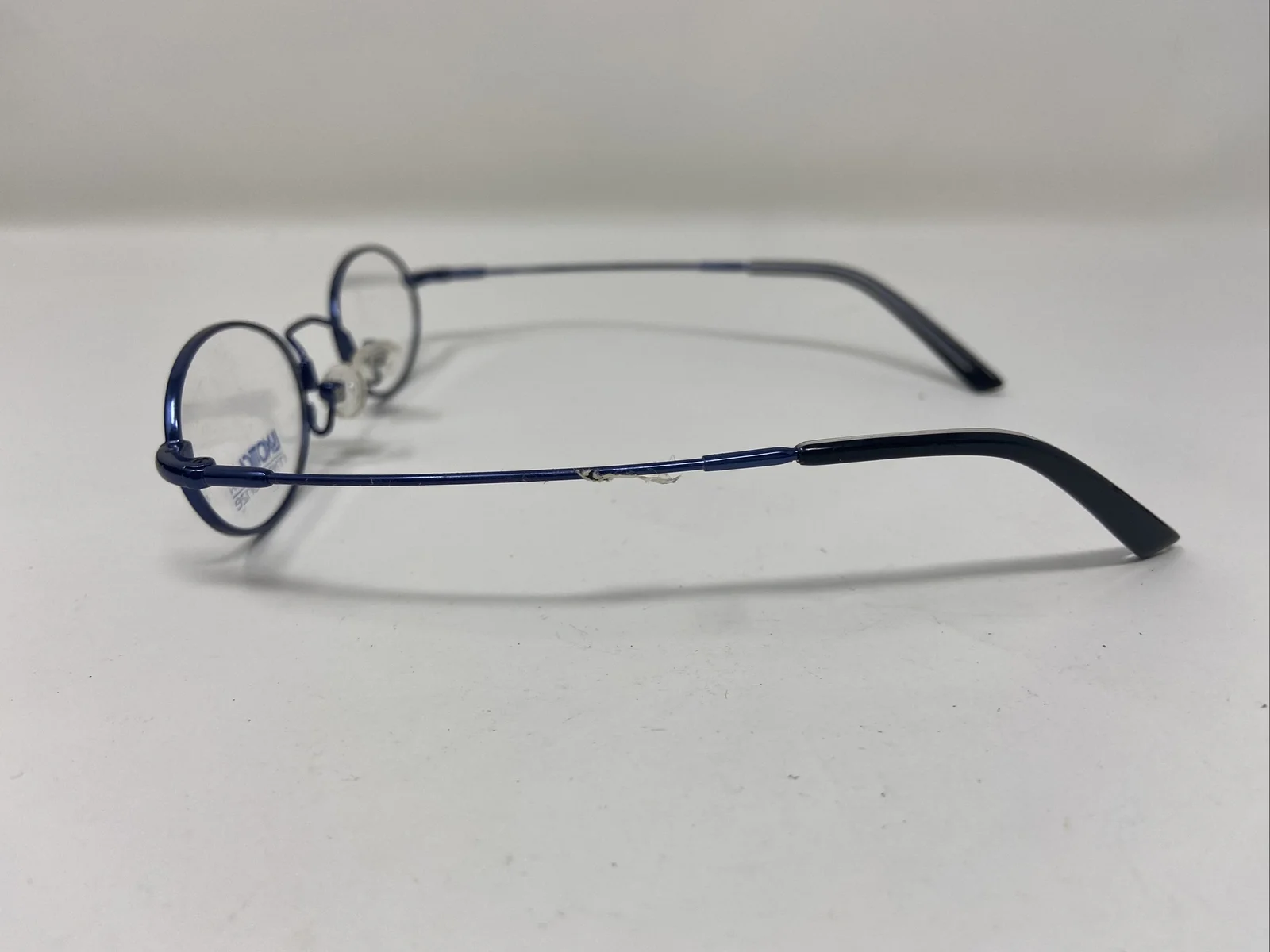 LUXOTICA Eyeglasses Frames LU6512 3015 41-20-125 Blue Full Rim XB68 3