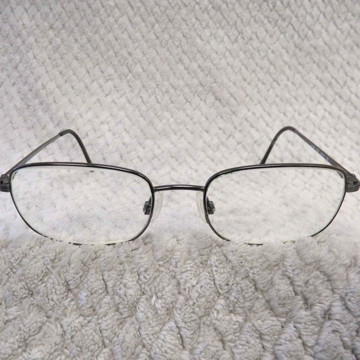 Luxotica Rectangle Glasses Eyewear 1330 F203 53/18/140 Metal Frame Only