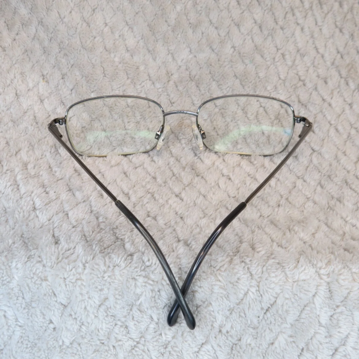 Luxotica Rectangle Glasses Eyewear 1330 F203 53/18/140 Metal Frame Only 3