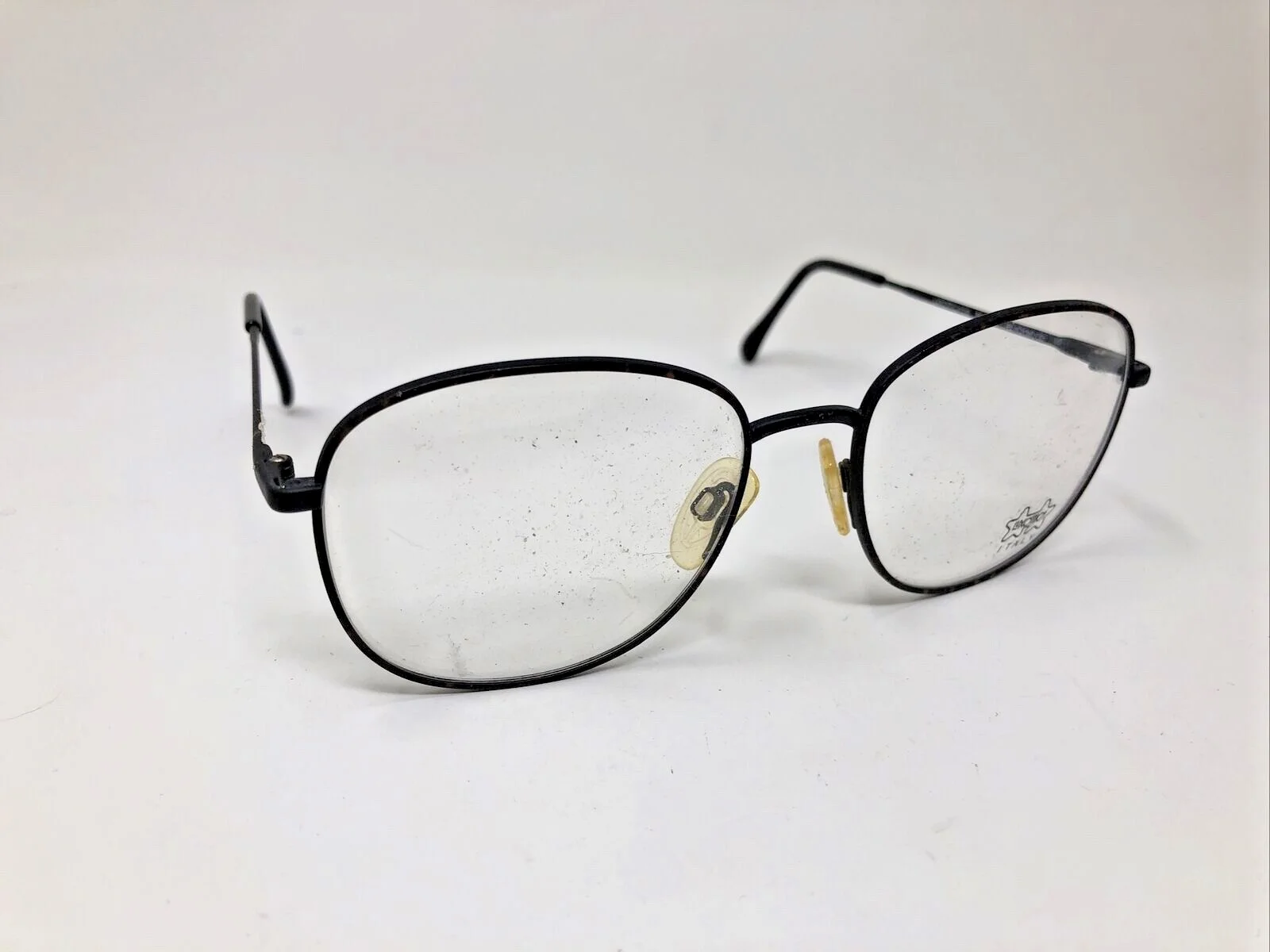 LUXOTTICA EYEGLASSES FRAME BOSTON BLACKWOOD 55/17/130 BLACK/TORTOISE XN87