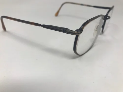 LUXOTTICA VINTAGE Eyeglasses Frame Italy Toledo 54-20-135 Tortoise/Black TD56 4