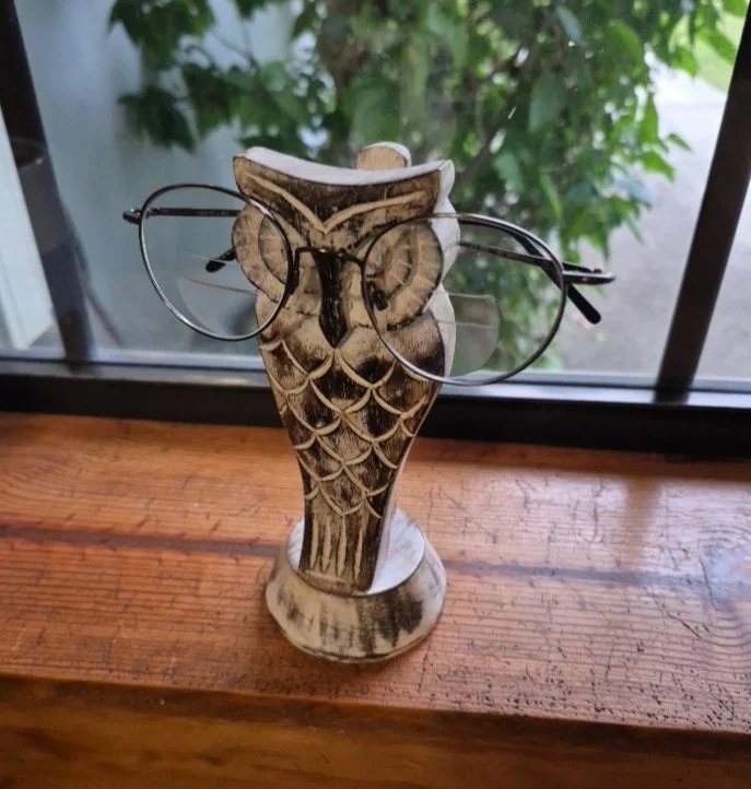Made Easy Kit Owl Design Eyeglasses Holder Stand - Bobble Rack for Glasses 3