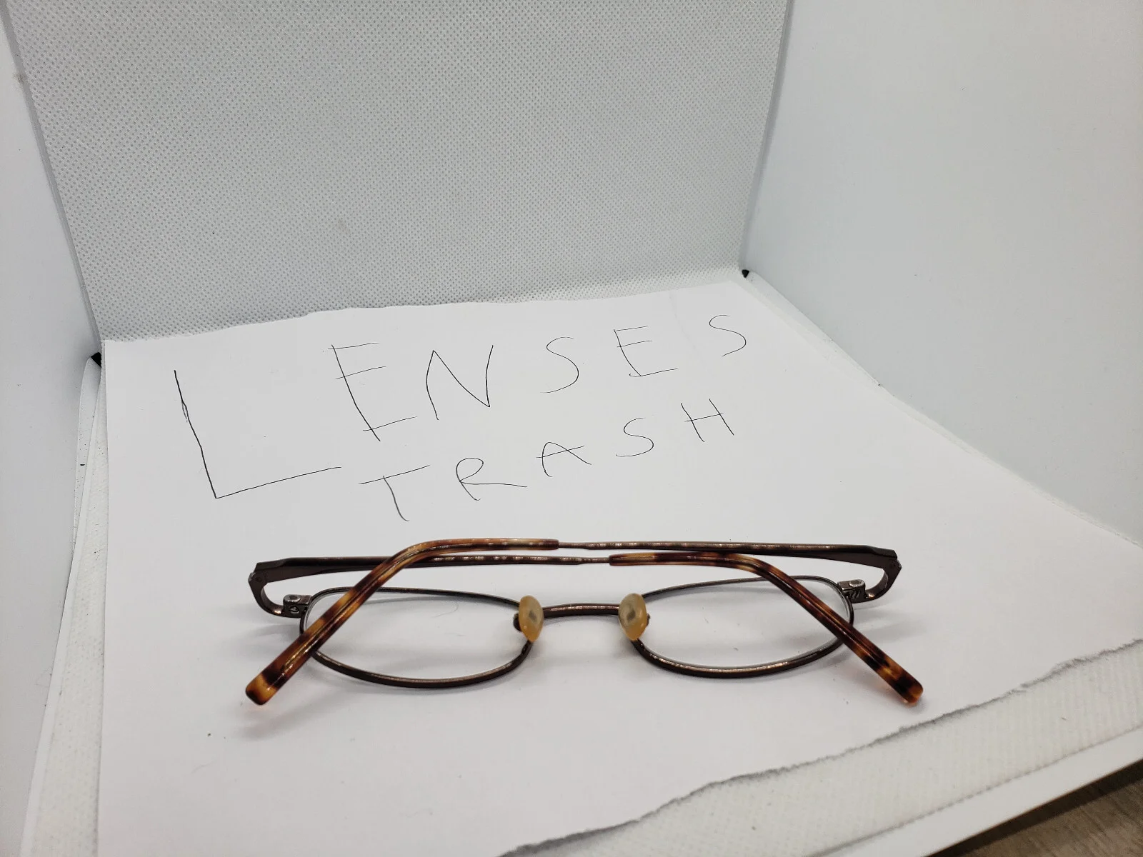Magic Clip Dark Brown Eyeglasses Frames M255 47-19-140 2