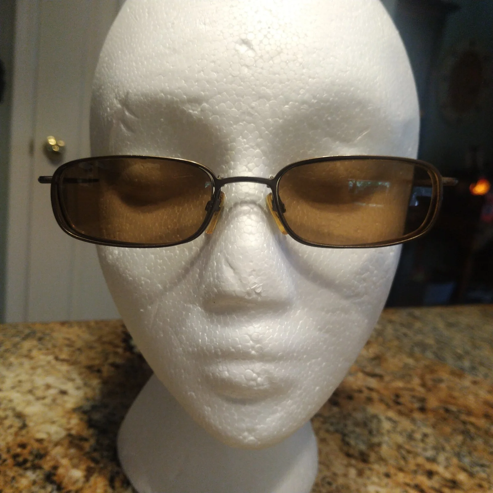 Magic Clip Eyeglasses Brown Frame Full Rim W351 SDL 51-18-145 with Case 3