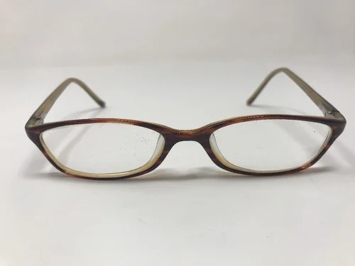 Magic Clip Eyeglasses Brown Marble Frame 51-16-135mm Full Rim GB43 3