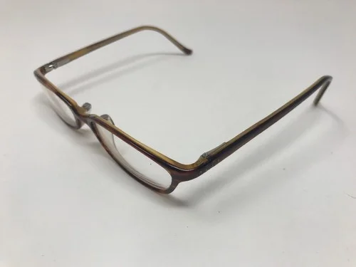 Magic Clip Eyeglasses Brown Marble Frame 51-16-135mm Full Rim GB43 4