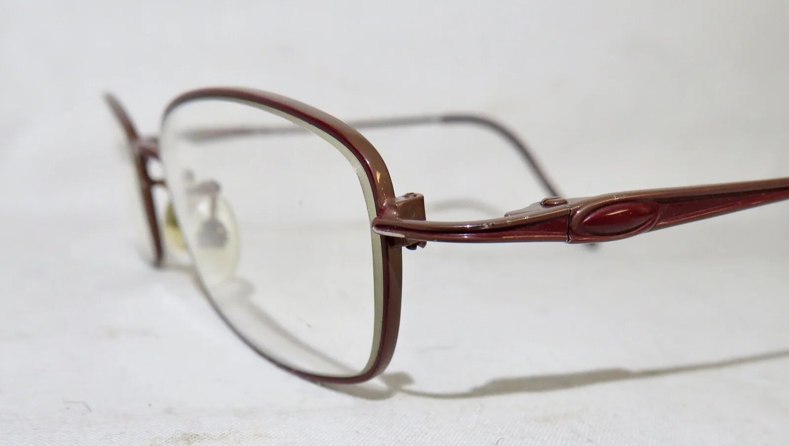 Magic Clip M318 eyeglass frames, 50-17-135 metal eyewear eyeglasses w/case 3