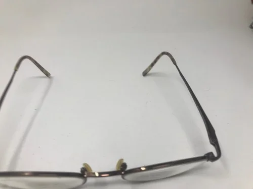 Magic Clip Womens Eyeglasses M254 47-18-145 Dark Brown Polish NR69 3
