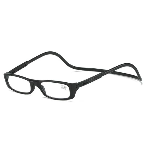 Magnetic Hanging Folding Reading Eyeglasses Glasses Front Click Connect Neck 2