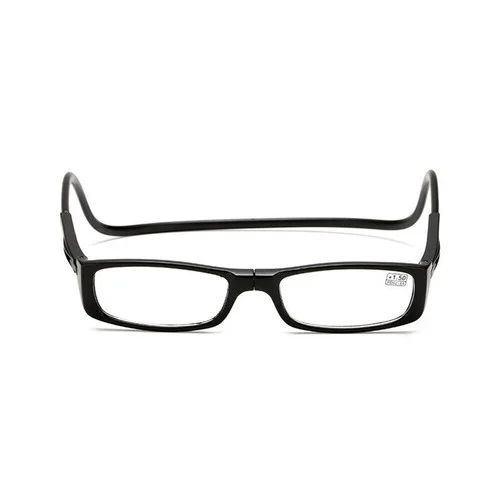 Magnetic Hanging Folding Reading Eyeglasses Glasses Front Click Connect Neck 3