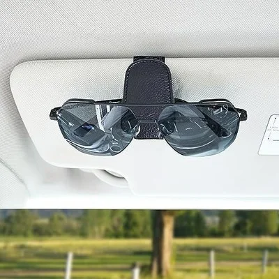Magnetic Sunglass Holder for Car Sun Visor Card Clip Eyeglass Holder