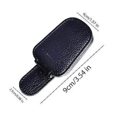 Magnetic Sunglass Holder for Car Sun Visor Card Clip Eyeglass Holder 2