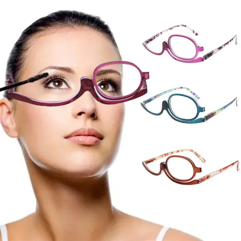 Makeup Reading Glasses Cosmetic Glasses Magnifying Glasses Folding Eyeglasses