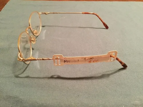 Manhattan MN-29 Eyeglasses Frames Boston Gold NEW! 2