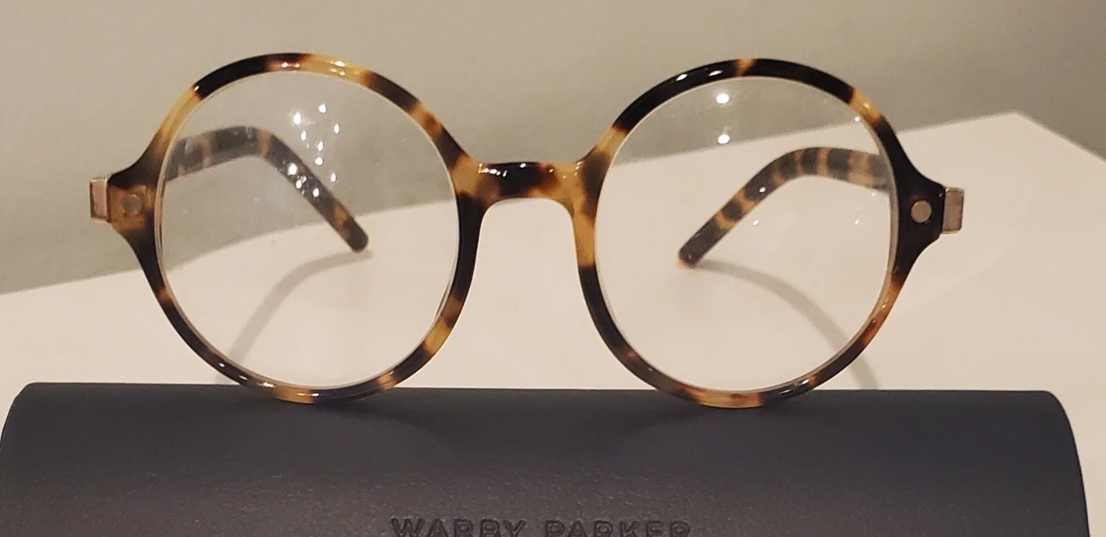 MARC by Marc Jacobs Eyeglasses Frame Tortoise Shell Round Gold Brown