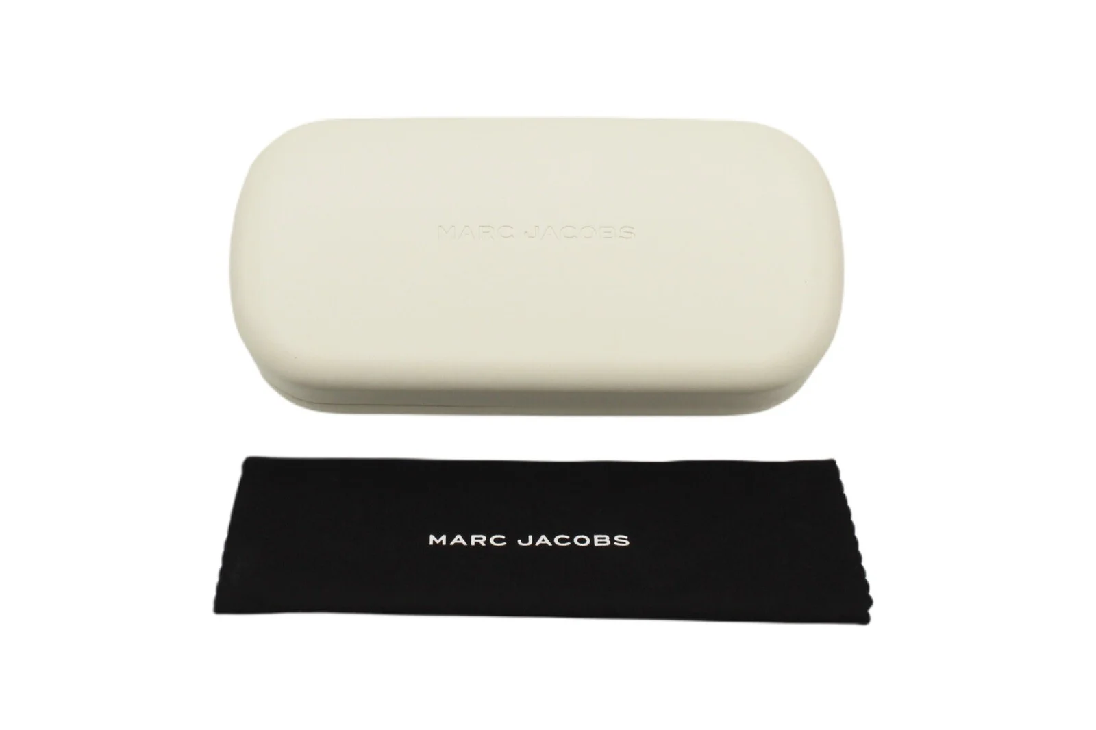 Marc Jacobs Designer Eyeglass Frames Glasses Metal, Invisible bottom White Arms 4